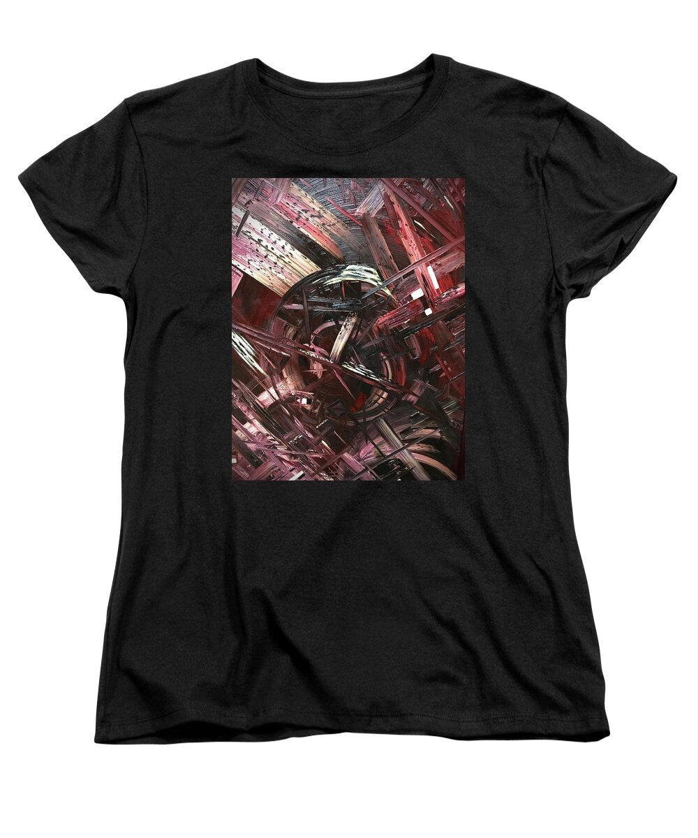 Bergandy Scrape - Women's T-Shirt (Standard Fit)