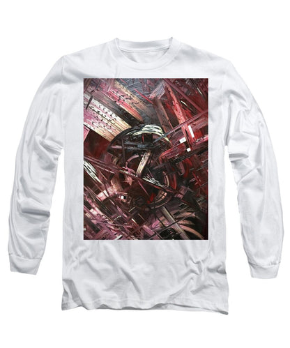 Bergandy Scrape - Long Sleeve T-Shirt