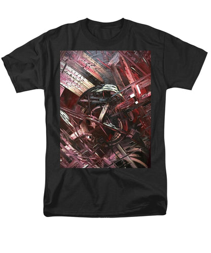 Bergandy Scrape - Men's T-Shirt  (Regular Fit)