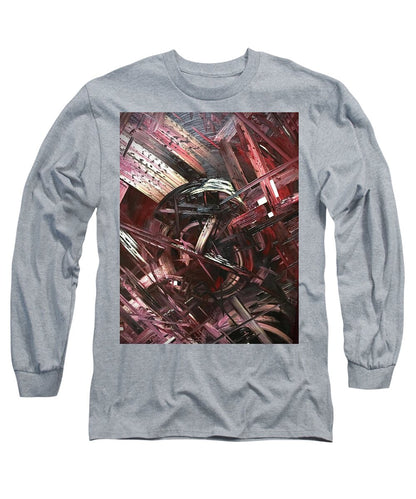Bergandy Scrape - Long Sleeve T-Shirt