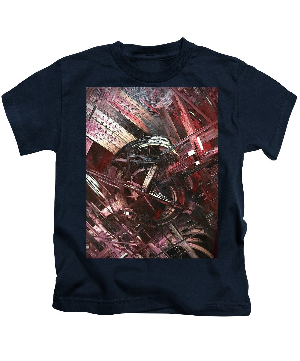 Bergandy Scrape - Kids T-Shirt