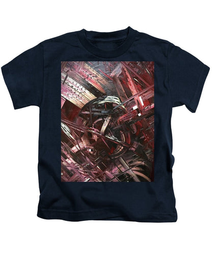Bergandy Scrape - Kids T-Shirt