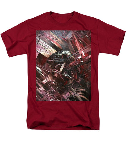 Bergandy Scrape - Men's T-Shirt  (Regular Fit)