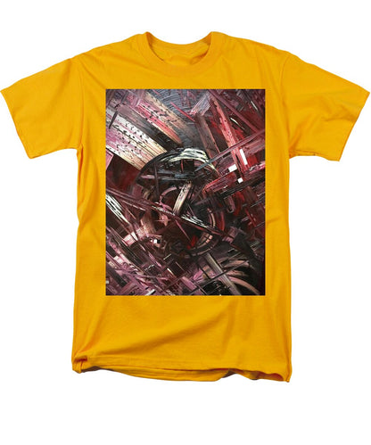 Bergandy Scrape - Men's T-Shirt  (Regular Fit)