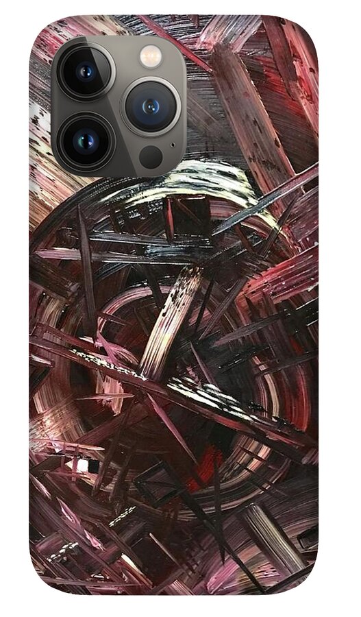Bergandy Scrape - Phone Case