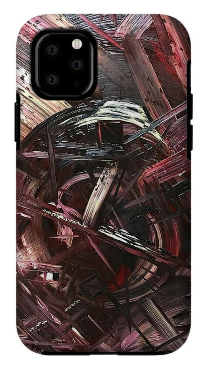 Bergandy Scrape - Phone Case