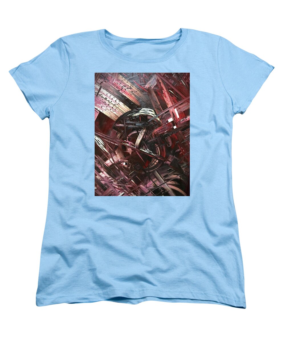 Bergandy Scrape - Women's T-Shirt (Standard Fit)