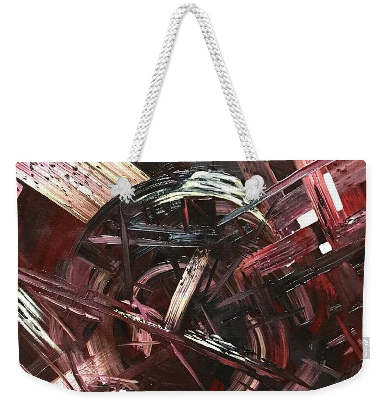 Bergandy Scrape - Weekender Tote Bag