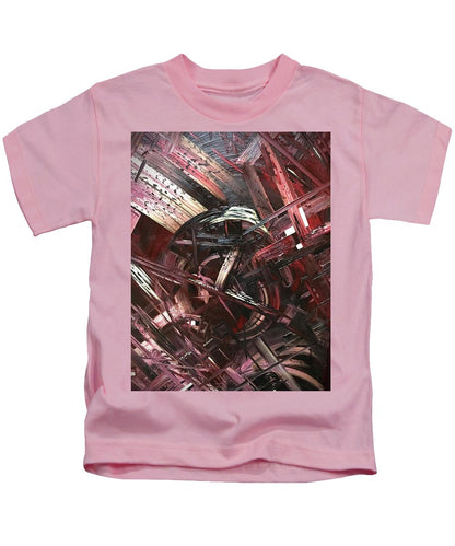 Bergandy Scrape - Kids T-Shirt