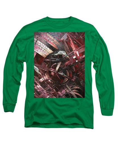 Bergandy Scrape - Long Sleeve T-Shirt