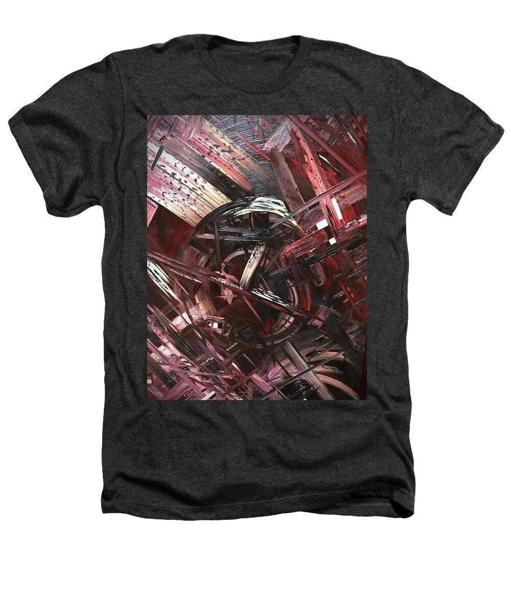 Bergandy Scrape - Heathers T-Shirt