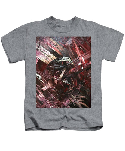 Bergandy Scrape - Kids T-Shirt