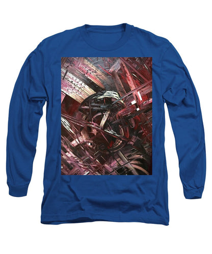 Bergandy Scrape - Long Sleeve T-Shirt