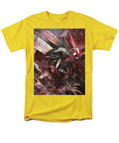 Bergandy Scrape - Men's T-Shirt  (Regular Fit)