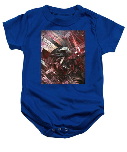 Bergandy Scrape - Baby Onesie