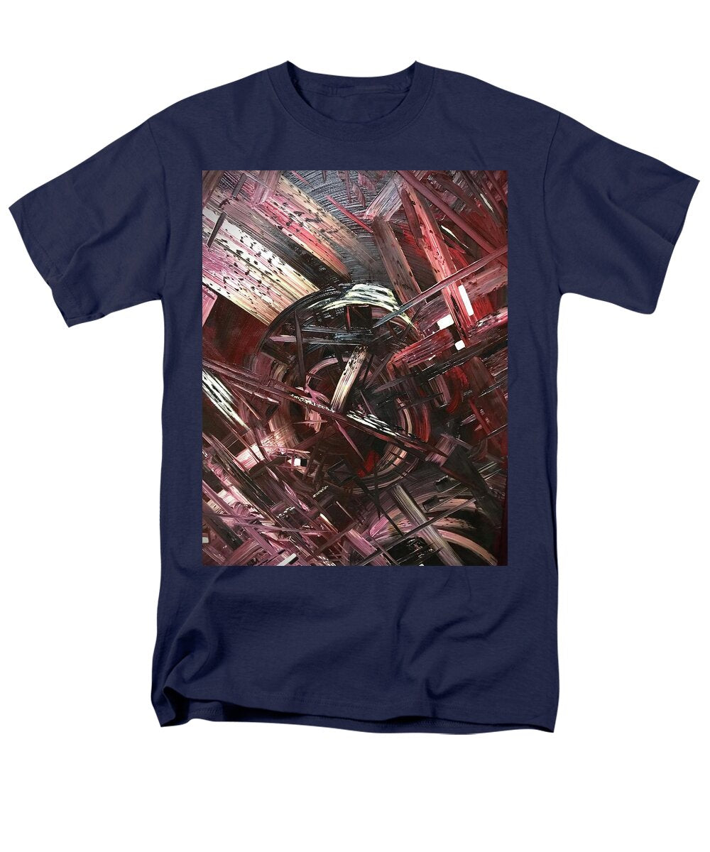 Bergandy Scrape - Men's T-Shirt  (Regular Fit)
