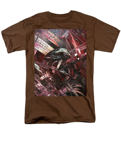 Bergandy Scrape - Men's T-Shirt  (Regular Fit)