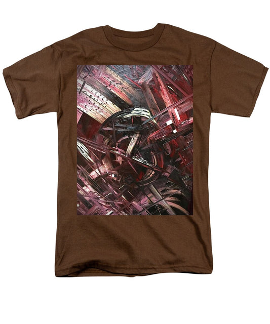 Bergandy Scrape - Men's T-Shirt  (Regular Fit)