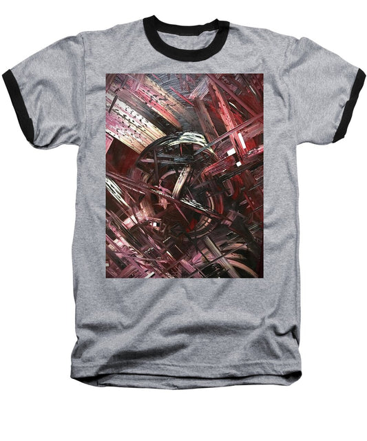 Bergandy Scrape - Baseball T-Shirt