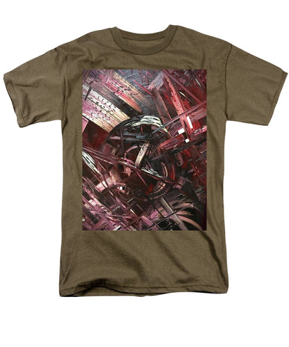 Bergandy Scrape - Men's T-Shirt  (Regular Fit)