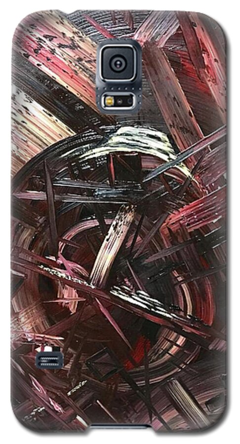 Bergandy Scrape - Phone Case