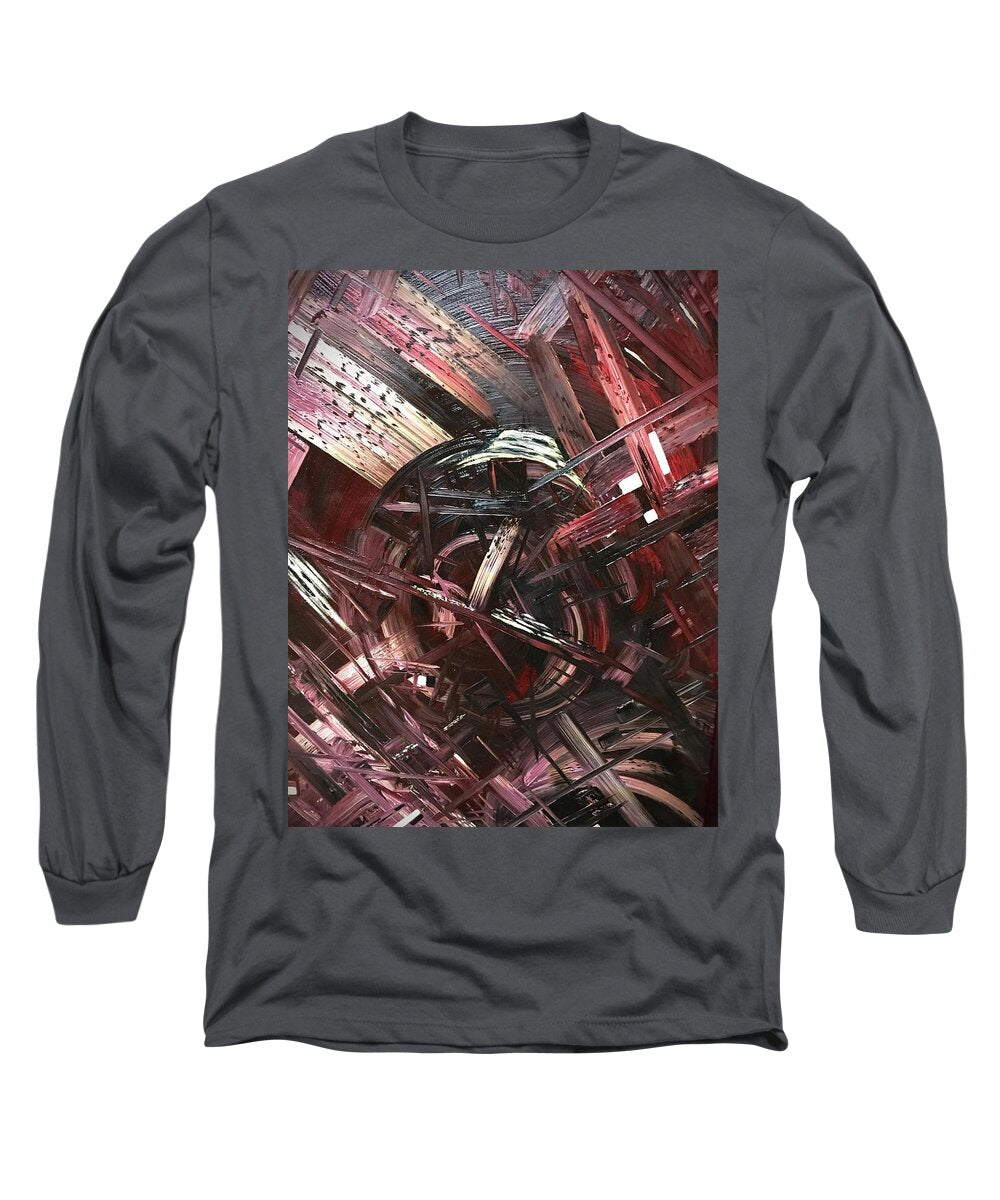 Bergandy Scrape - Long Sleeve T-Shirt