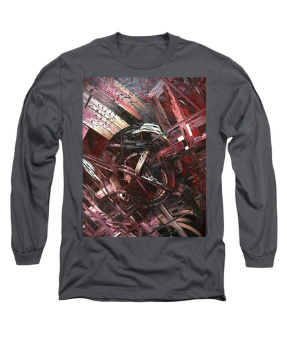 Bergandy Scrape - Long Sleeve T-Shirt