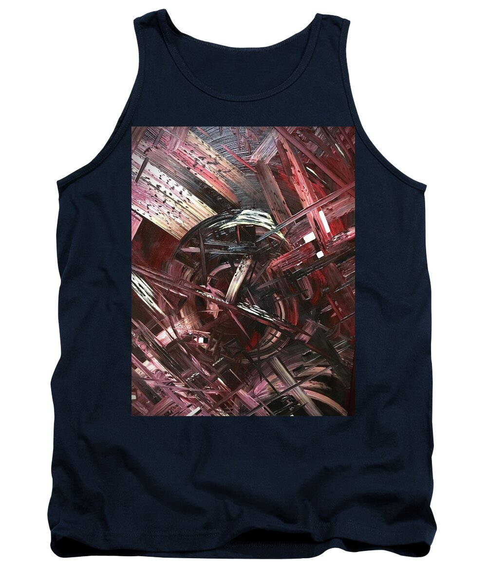 Bergandy Scrape - Tank Top