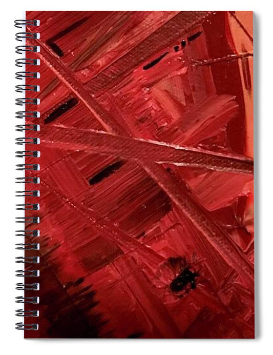 Blood Scrape - Spiral Notebook
