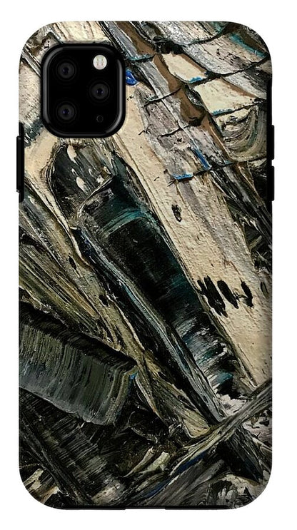 Blue Scrape - Phone Case