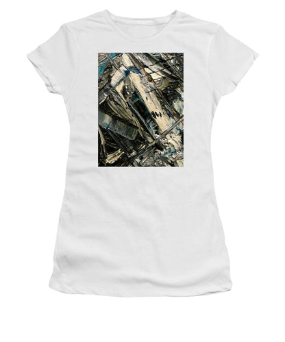 Blue Scrape - Women's T-Shirt