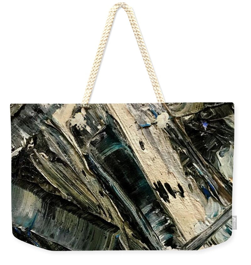 Blue Scrape - Weekender Tote Bag
