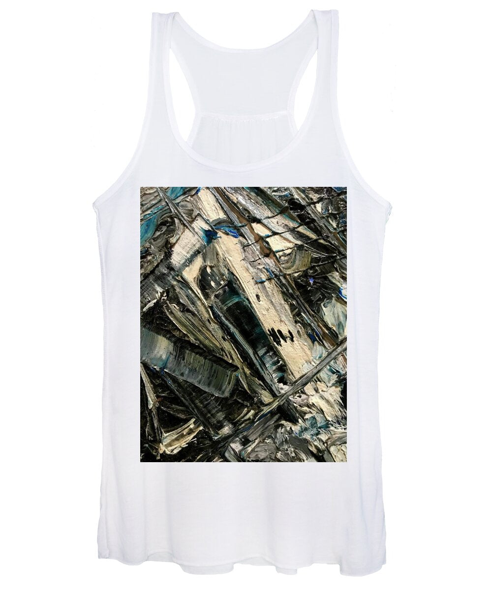 Blue Scrape - Women's Tank Top
