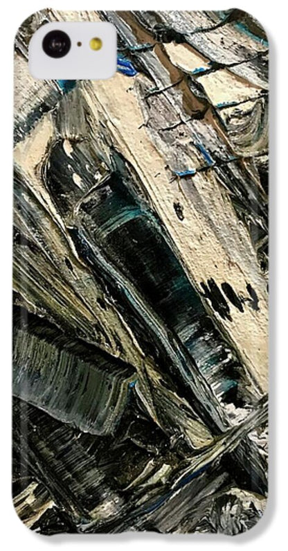 Blue Scrape - Phone Case
