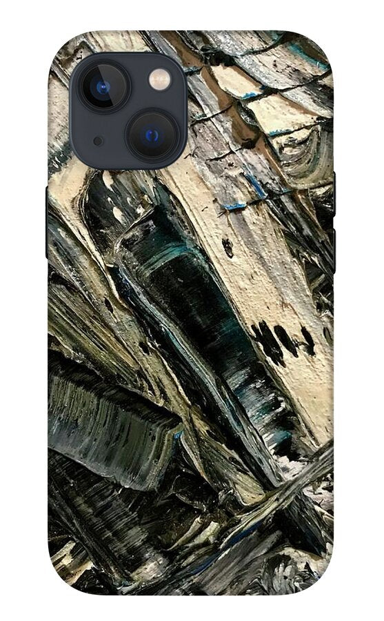 Blue Scrape - Phone Case