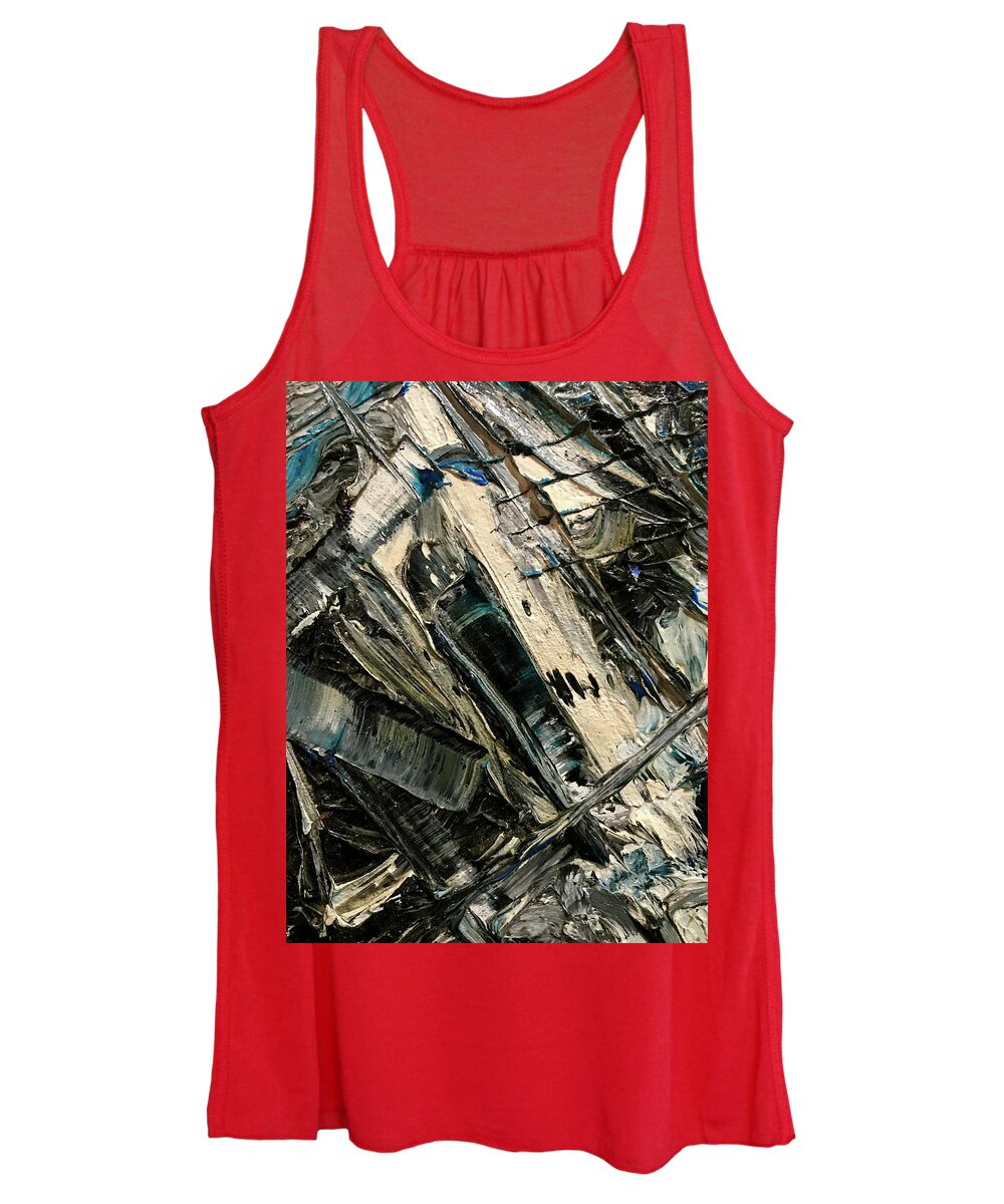 Blue Scrape - Women's Tank Top