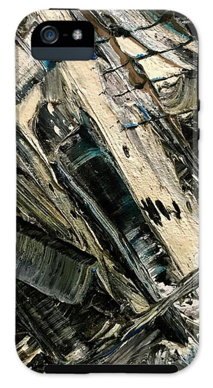 Blue Scrape - Phone Case