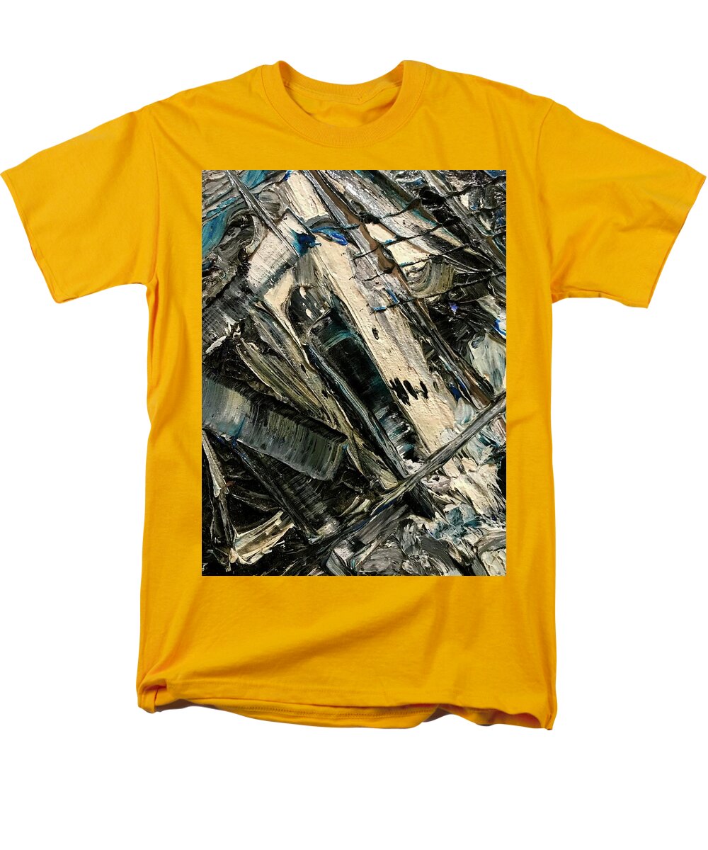 Blue Scrape - Men's T-Shirt  (Regular Fit)