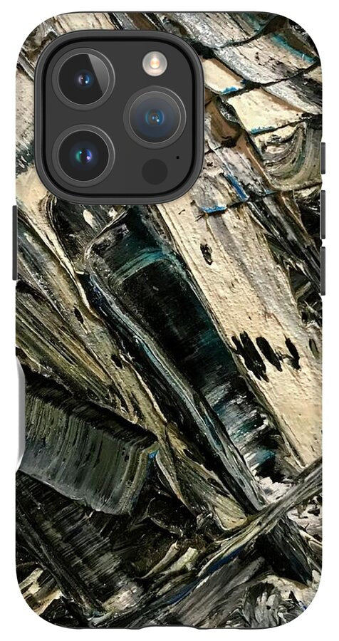 Blue Scrape - Phone Case
