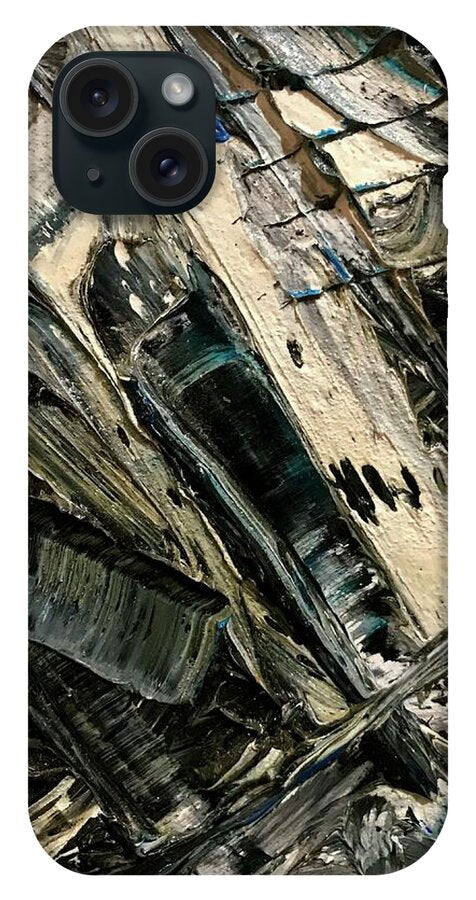 Blue Scrape - Phone Case