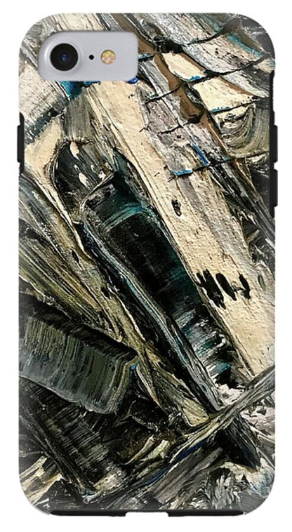 Blue Scrape - Phone Case