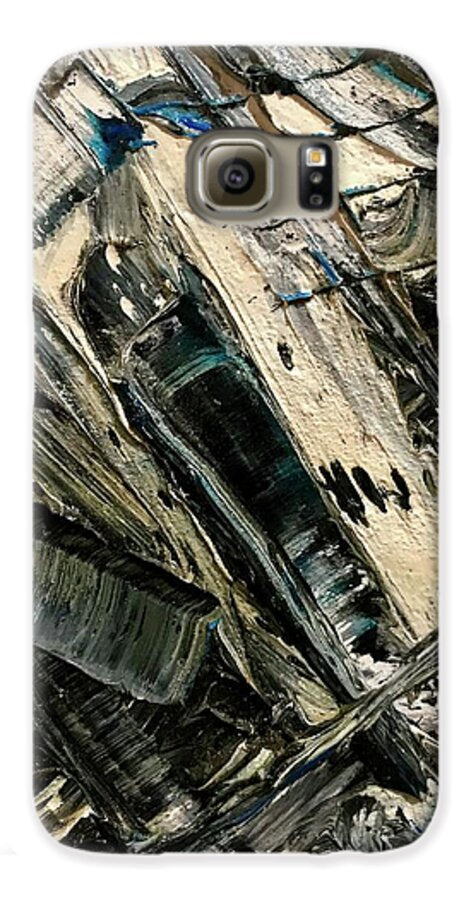 Blue Scrape - Phone Case