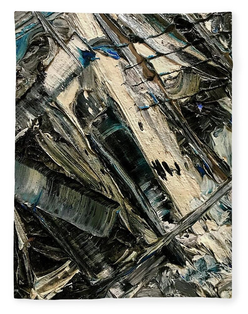 Blue Scrape - Blanket