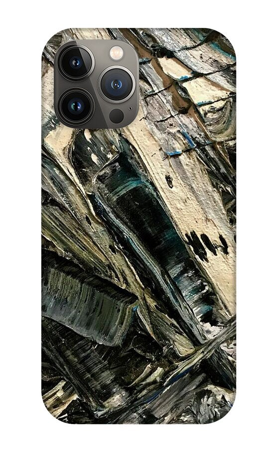 Blue Scrape - Phone Case