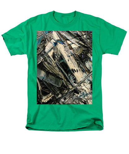 Blue Scrape - Men's T-Shirt  (Regular Fit)