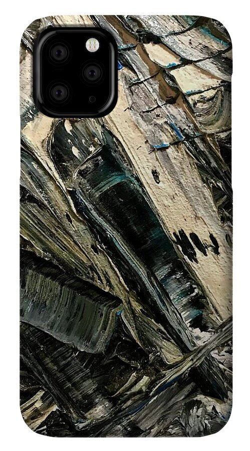 Blue Scrape - Phone Case