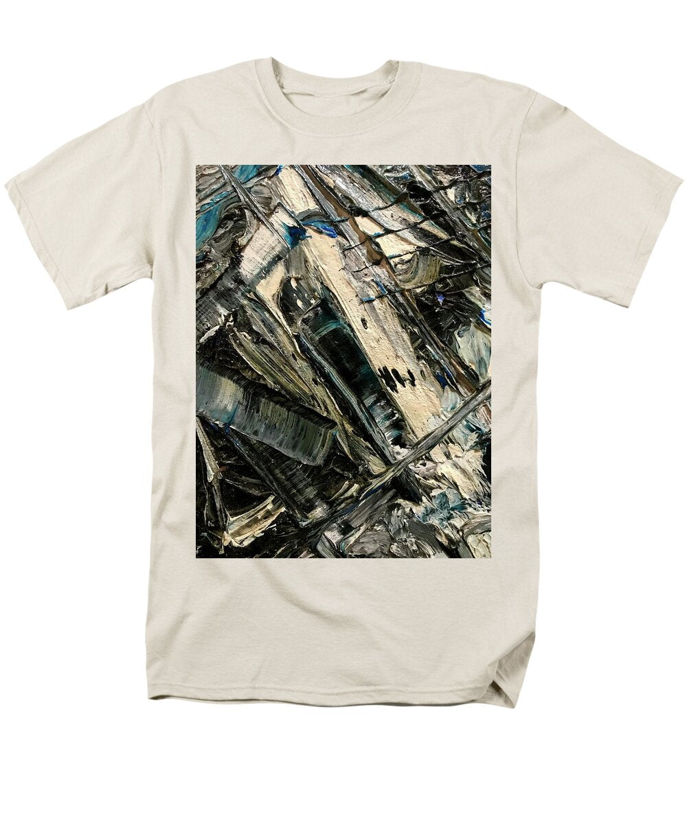 Blue Scrape - Men's T-Shirt  (Regular Fit)