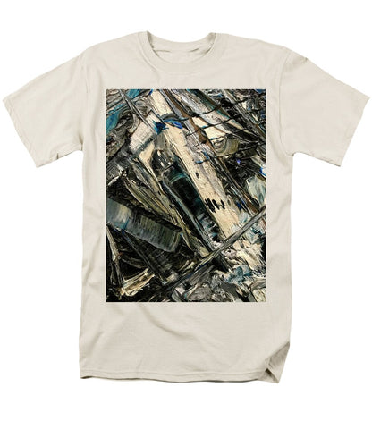 Blue Scrape - Men's T-Shirt  (Regular Fit)