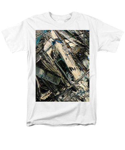 Blue Scrape - Men's T-Shirt  (Regular Fit)