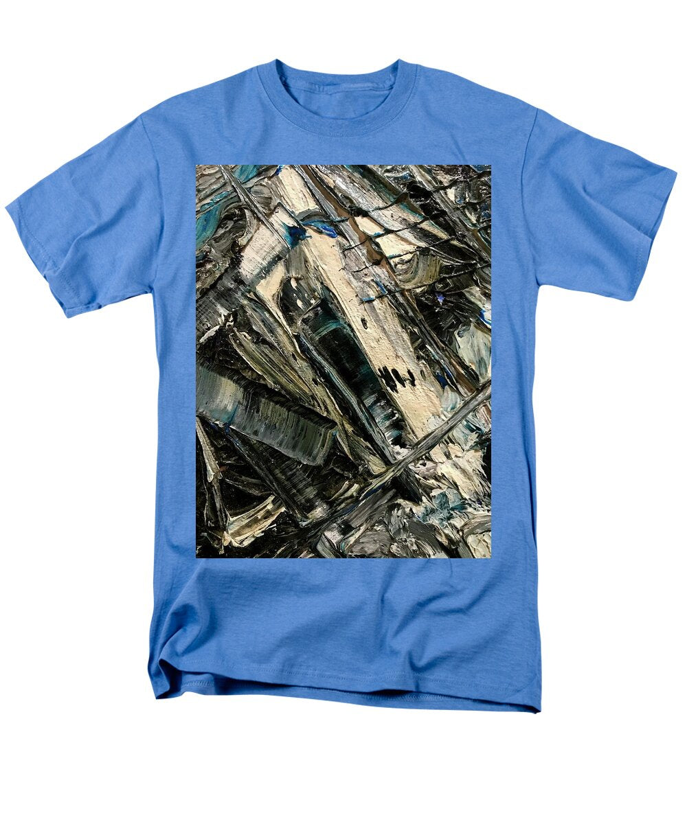 Blue Scrape - Men's T-Shirt  (Regular Fit)